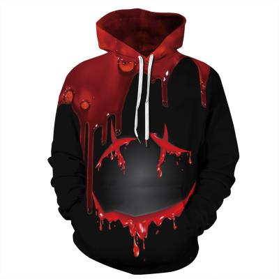 China Designer High Quality Luxury Cotton Pullover Men's Printed Loose Hoodies for sale