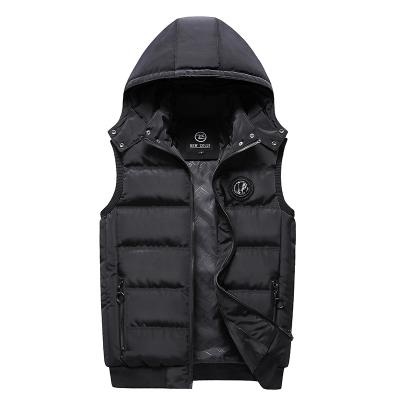 China Custom Design Casual Special Fashionable Cotton Parka Mens Work Vest for sale