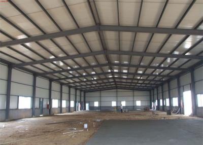 China Customized Long Span Industrial Building Engineering Large Prefab Steel Structure Warehouse Versatile Te koop