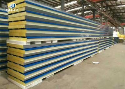 China Flache Metallsandwichplatten, Feuerbeständigkeit, glatte Kantenlänge, individuell angepasst zu verkaufen