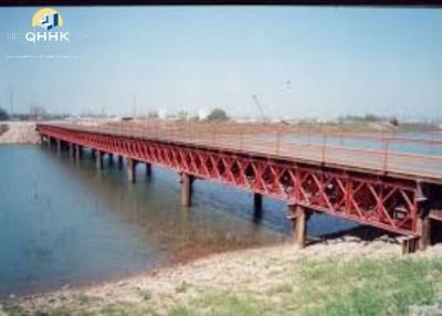 Chine Bailey Bridge With Hot Dip en acier durable a galvanisé la préparation de surface à vendre