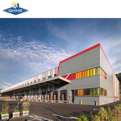 China High Strength Frame Prefab Steel Warehouse Buildings Q355 for sale