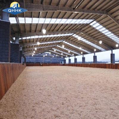 Cina Arena equestre senza muri Edifici agricoli a struttura in acciaio con pannelli di luce diurna in vendita