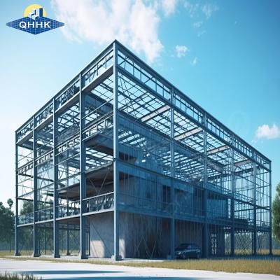 China High Span Q235 Modular High Rise Construction Modern Steel Structure Hotel en venta