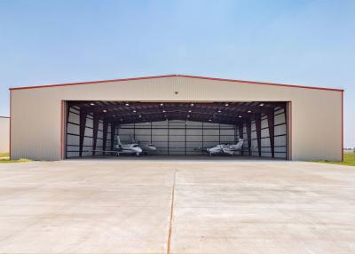 China Modern Prefab Steel Structure Building Prefabricated Houses Aircraft Hangar à venda