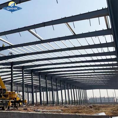 China Construcción de estructuras de acero ligero con viga H Edificios de hangares de acero en venta