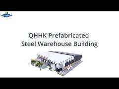 Prefabricated steel structure warehouse building