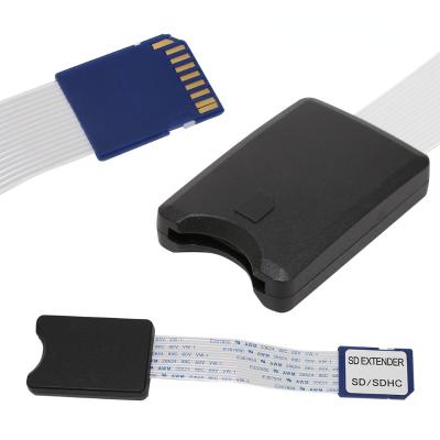 China Electronic White Standard 10CM SD FPC Female Standard Extension 10CM Female To SDHC Kit Memory Card Male To SDHC Adapter Board Soft Flat Extension Cable For Car GPS for sale