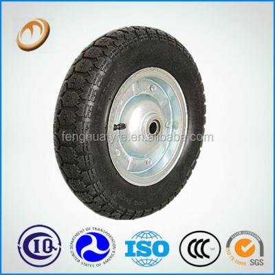 China 3.50-7 wheelbarrow tire 7inch rubber wheel 3.50-7 for sale