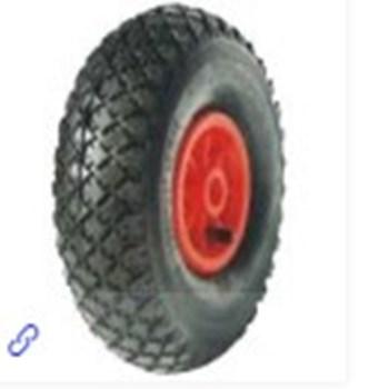 China Metal Rubber Wheels Wheels 10 Inch 3.25/3.00 Plastic Solid Rubber Wheelbarrow Wheels 8 Wheelbarrow Tire for sale