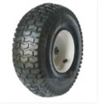 China Home Use Solid Rubber Tire And Wheel Barrow Tire 4.80/4.00-8 Wheels for sale