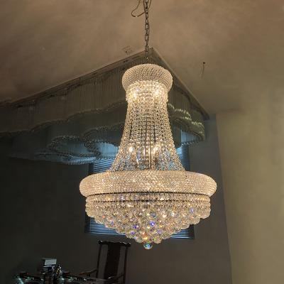 China Residential Empire Crystal Chandelier Living Room/Bedroom Lighting Fixtures Pendant Lamp for sale