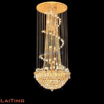 China Residential Modern Luxury Crystal Chandelier Pendant Lights and Lighting for Weddings 6130 for sale