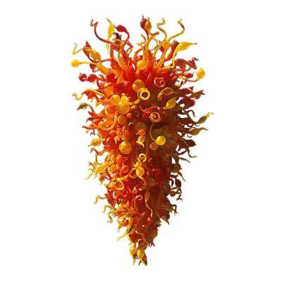 China Modern Hotel Dale Chihuly Style Colored Blown Glass Chandelier 29031 for sale