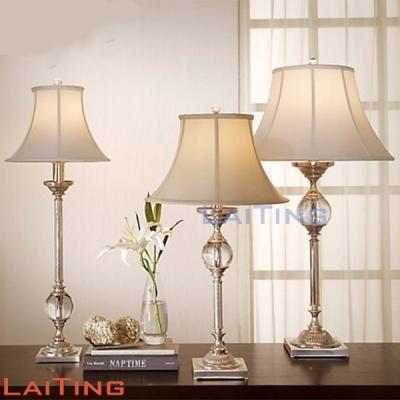 China Modern Solar Indoor Bedroom Lamp Fabric Reading Lights Table Desk Lamp Led 2122 for sale