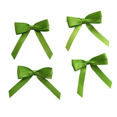 China Eco - Friendly Wholesale Green Gift Bow For Decorated Gift Box for sale