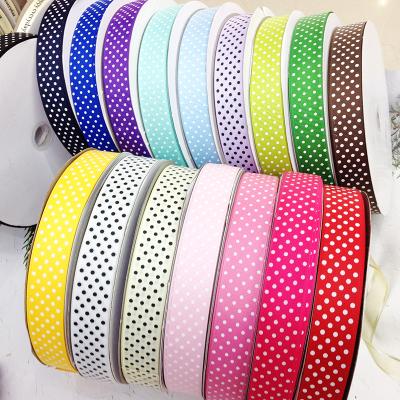 China Viable wholesale 1 inch good quality china ribbon grosgrain hair bow ribbon fabric for sale