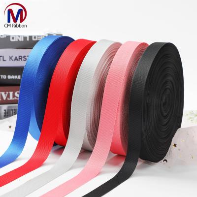 China Wholesale 20mm-50mm Polyester Tape Crate Accessories Viable High Quality Polyester Ribbon for sale