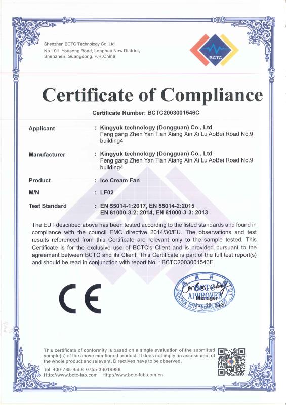 CE - Shenzhen Funmax Technology Co., Ltd.