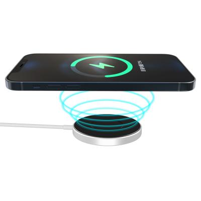 China 2021 New Arrival Mobile Phone Universal Power Bank Wireless Charger Pad 15w Wireless Charging Bank for sale