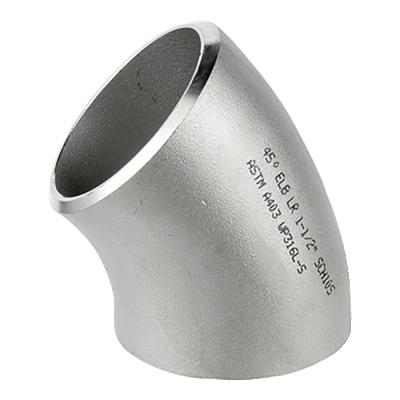 China Connect Pipes Stainless Steel Radius 90D SCH10S Super Duplex ANSI B16.9 Short Pipe Fittings Elbow for sale