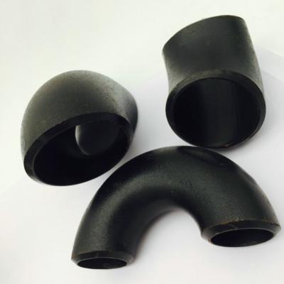 China Connect Pipes Hot Sale Carbon Steel A234 A105 Sch 20 Pipe Fitting 90 Degree Elbow for sale