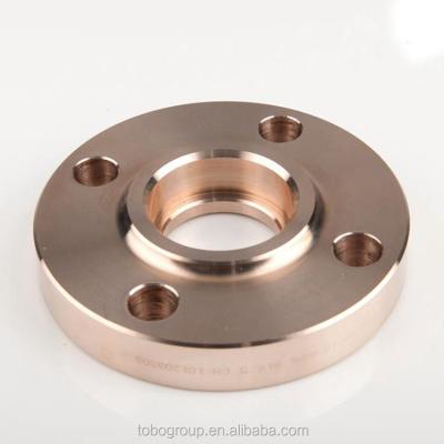 China Industrial 150lbs Copper Nickel Carbon Steel C70600 Slip On Flange Weight With Drawing for sale