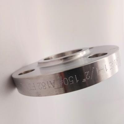 China Connection ASME B16.5 Pipe Joint Connector Raised A182 Faced F304L Forged Flange #150 for sale