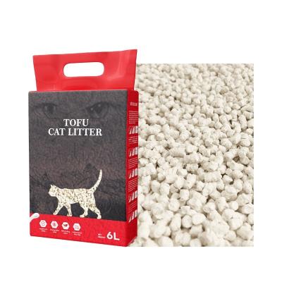 China 2022 Light Weight Smell Eco Quick Cleaning Clean Tidy Tofu Cat Litter Space Cat Litter High Quality Viable for sale