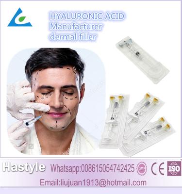 China 2017 CE safe buy New facial beauty hyaluronic acid dermal filler for face injection cosmetic surgery 1ml for sale