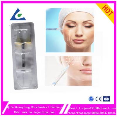 China 2ml Beauty  Care injectable anti wrinkle ha skin fillers hyaluronic acid injection iniezione di acido ialuronico for sale