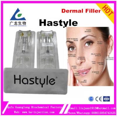 China CE Dermal Filler anti aging injectable BDDE Cross-linked technology injection Hyaluronic Acid filler 2ml deep line for sale