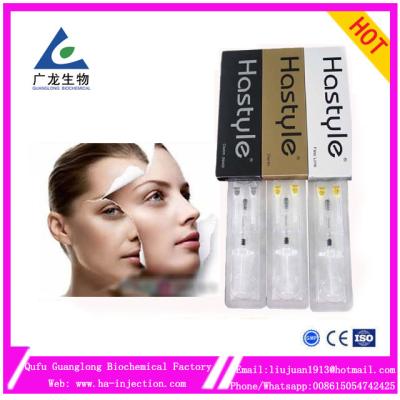 China 2ml FDA CE Beauty sterile injectable hastyle fine line /derm /derm deep dermal filler order now for sale