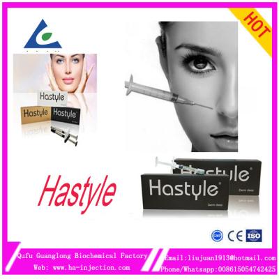 China 2ml hastyle injectable anti wrinkle acido ialuronico hyaluronic acid dermal filler injection for sale