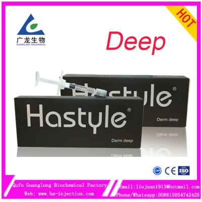 China 2ml hastyle facial Hyaluronic Acid Dermal Filler aesthetic medical Crosslinked injectable ha injection for sale