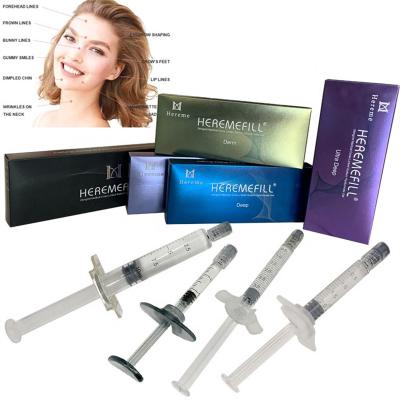 China Korea 100% pure hyaluronic acid dermal fillers lip filler 1ml 2ml 5 ml 10ml for sale