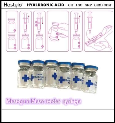 China Hyaluronic Acid can be injected No Animal Biofermated HA Skin Rejuvenation solution for mesotherapy ampoule 5ml*7 vials for sale