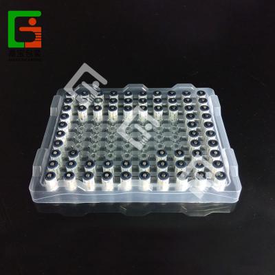 China Recycled Materials Anti-static Blister Tray Special Blister Packing Box For Card Permanent Antistatic Conductive PS Blister Box for sale