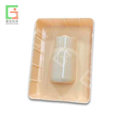 China New PS Materials Custom Color Chocolate Recycled Plastic Blister Food Accept Insert Collating Personal Care Bottle Tray Plastic Packaging for sale