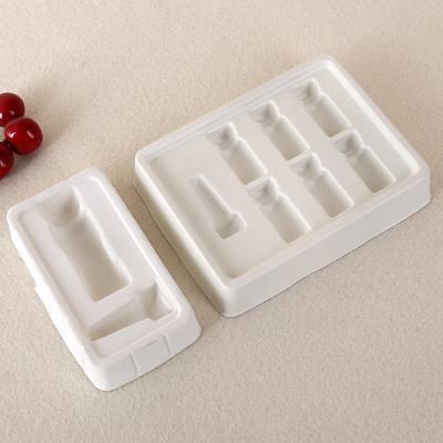 China Recyclable Cosmetic Flocking PS Red Wine Blister Blister Packing Material Blister Box Inner Holder for sale