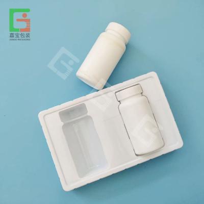 China 1ml*5 Disposable Blister Medical Plastic Packaging Materials Recycled Plastic Tray Type Ampule Box for sale