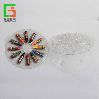 China Customizable Size Recycled Materials Hot Selling Shape Logo Stationery Plastic Packaging Box for sale