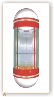 China ORIA Capsule lift sightseeing glass panoramic elevator for sale