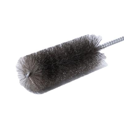 China Cleanging sweeps for chimney cleaning pipes Pond spawning filter brush pipe brush for sale