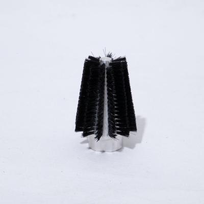 China Cleanging Customized airport flat nylon runway brush flat wafer brushes for sale