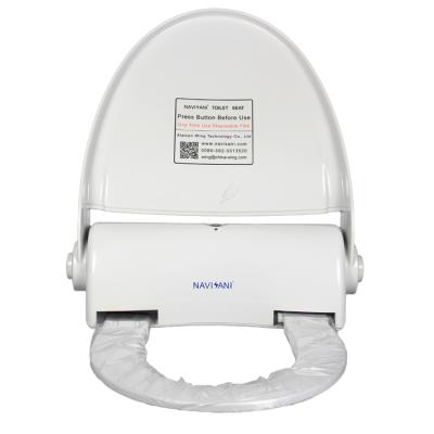 China Automatic Toilet Seats Slow-end Toilet Seats Cover Hygienic System Electric Sanitary Toilet Seat for sale