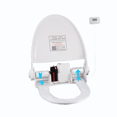 China Disposable Intelligent Sanitary Sanitary Clean Rotating Toilet Seats Slow-end Toilet Seat Cover In Shared Toilet WC for sale