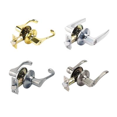 China ET (Entrance) /BK (Bathroom) Wholesale Zinc Alloy PS (Passage) Door Handle Locks Reed Lever Lock for sale