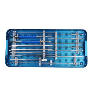 China Hot-Selling Spinal Fixation System Spinal Orthopedic Surgical Spinal Instruments Spinal Fixation Pedicle Screw System Instrument Set for sale