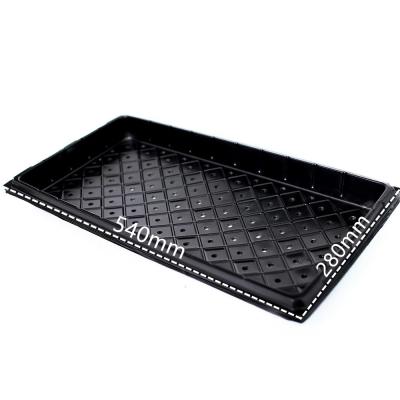 China Planting Hydroponic Flowers Plastic Grow Tray For Garden Planting Nursery Trays for sale